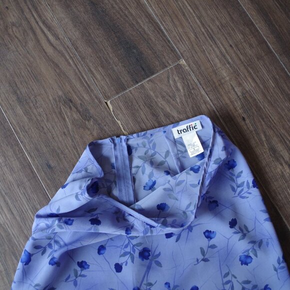 Beautiful Floral Vintage Skirt By Traffic Friends Style - Picture 3 of 4